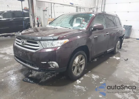 2012 Toyota Highlander Limited V6 from USA, damaged, VIN 5TDDK3EH9CS094215